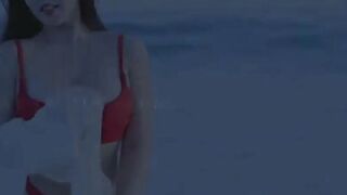 崩坏的英文老师【Nina 倪娜】情人节3P巨乳英文老师我的脸上都是精液.,