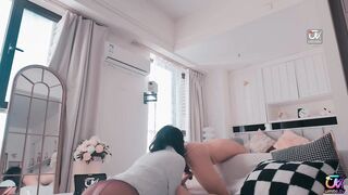 圣诞节第一次见被当母狗使用 母狗的粉穴修养 猛夹主人肉棒