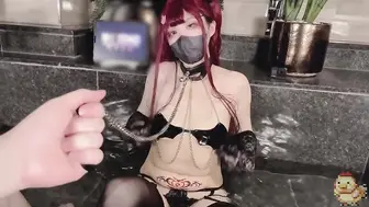 S属性大爆发？我在魅魔网站预约的小魅魔居然是只M小母狗？小魅魔cosplay