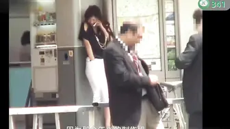 π341 长腿美女露出调教！在陌生人面前全裸做爱！