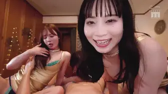 MIRD-282 [中文字幕] 极致男士按摩院的痴女神后宫 连续射精 男性潮吹 夹击 引导至终身精子无限榨取的无限制射精 - 白岩冬萌 miru 愛弓りょう 夢実かなえ