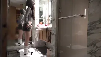 Myfans Yちゃん (____Ycancan) 和 kuzu 合作的新作 兔女郎 露脸 我穿着非常性感的角色扮演服装进行了一些非常性感的中出性爱