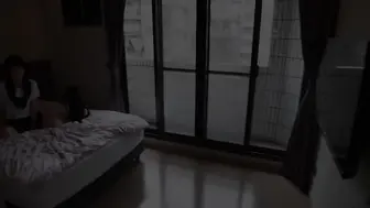 漂亮女孩 洪俊娜为外语家教口交吞精