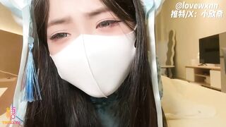 萝莉小奈 cos白丝中华娘